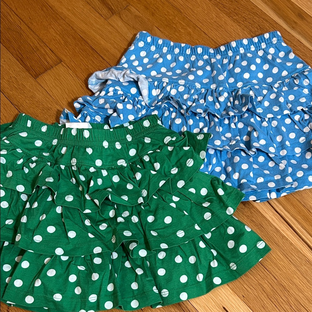 Hanna Andersson Polka Dot Skorts. Size 120